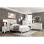 Commode blanche moderne moderne, commode blanche