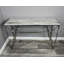 Maltby 120cm Glass Top Console Table