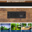 Support d'aquarium robuste à 4 niveaux pour réservoir de 40 à 50 gallons en métal et bois avec prises de courant pour terrariums de reptiles-243795196