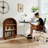 Arched Small Bookcase