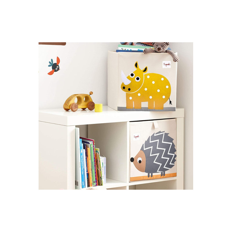 3 Sprouts Fabric Toy Box