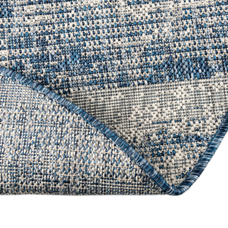 Tapis intérieur / extérieur moderne Penson, Rond 3 pi 1 po