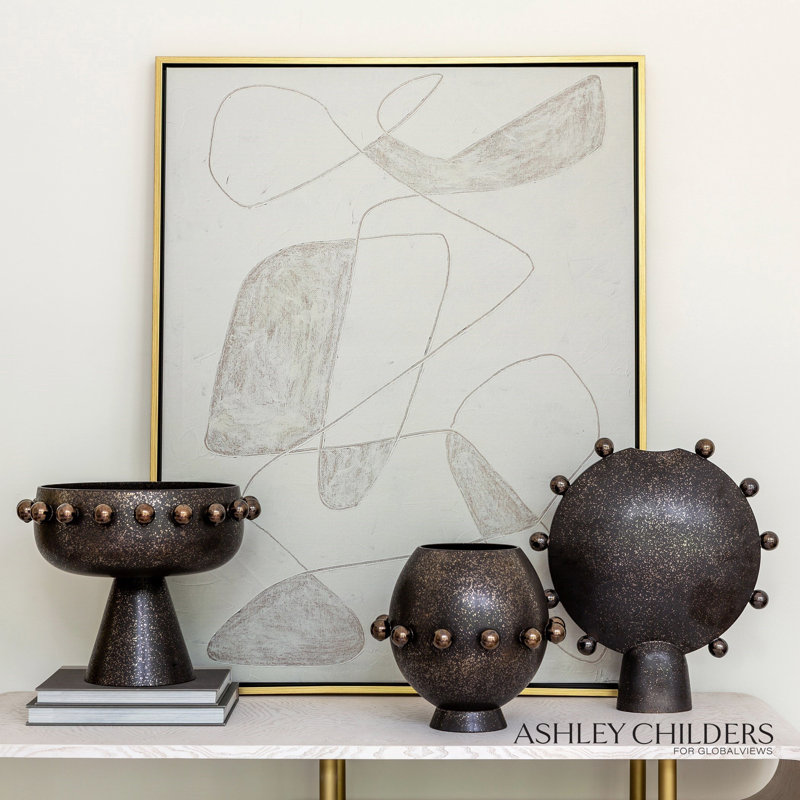 Spheres Collection Vessel, Bronze