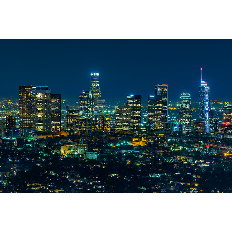 Zavia Los Angeles, photographie sur toile, H 12 po x l 18 po