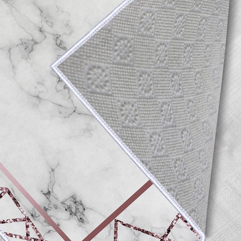Premium 3D Printed Area Rug, 100% Polyester, 650 g/m² | Antibacterial, Non-Slip PVC Dot Underside, Machine Washable | Ideal for Living Room, Bedroom & Home Decor, Soft Pile Height: 0.3 Inches