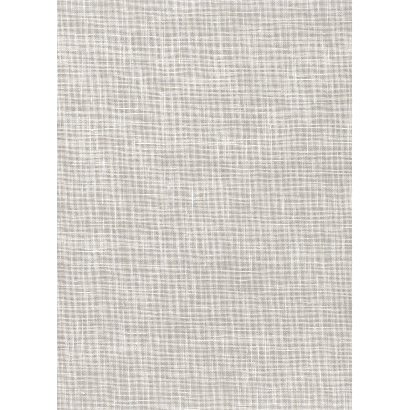 Papier peint tissé en toile de lin automne Pi., Gris / Crème