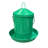 Zylina Powder Coated Metal Feeder 26 lbs - Green