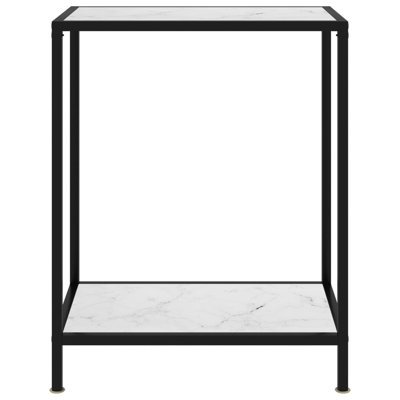 Cavallo Glass Top Console Table