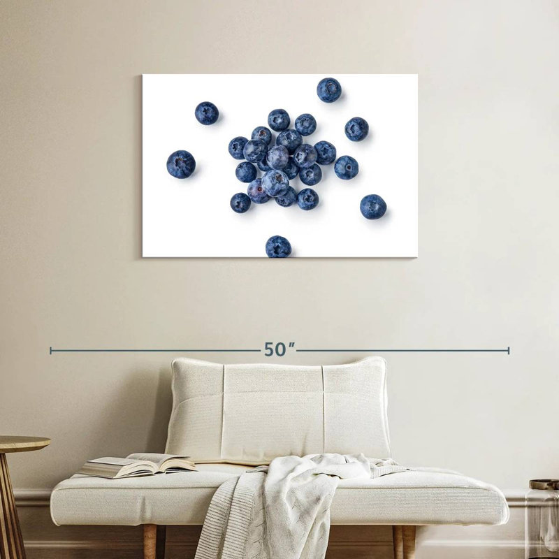 Yarlin Delicious Blueberries, 24" H x 36" W