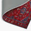 Tapis d'intérieur et d'extérieur rouge Persian-688878752