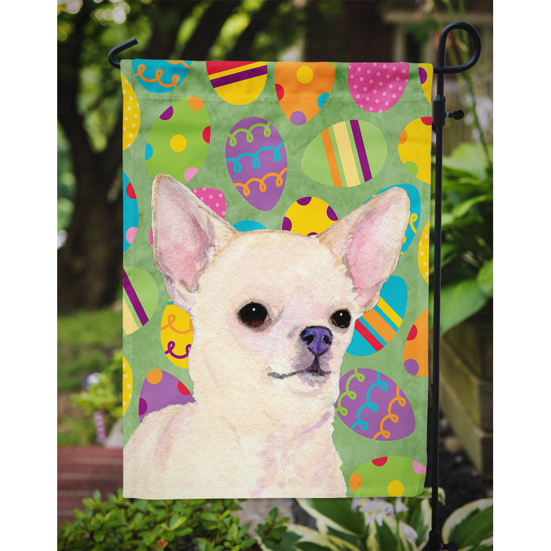 Drapeau de jardin Atara, Chihuahua (crème)