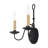 Analycia Steel Candle Wall Light