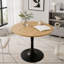 Table à manger ronde blanche moderne-1037982861-1037982868