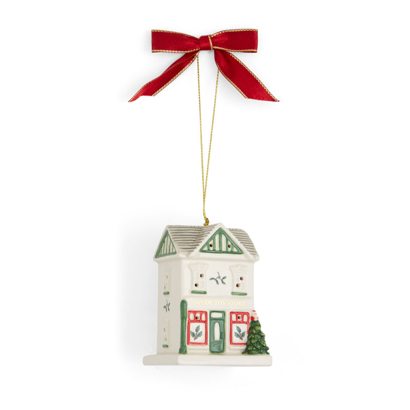 Décoration de Noël en forme d'arbre de Noël 3 po Spode