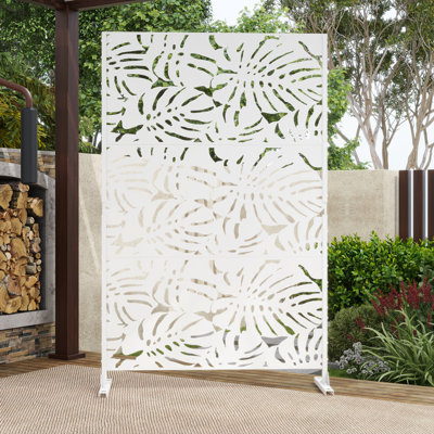 Pacifa Freestanding Privacy Screen with Wider Feet