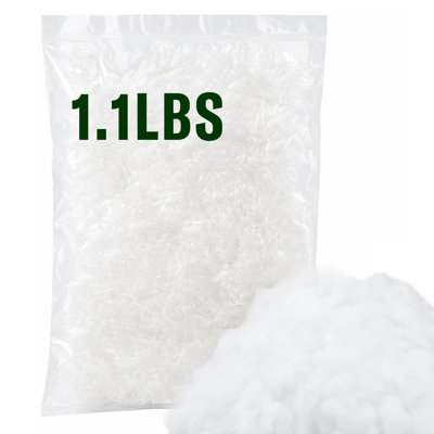 1.1LBS No Lumps Polyester Stuffing, Vacuum Sealed for Pillows, Crafts & Pet Beds