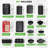 42-Piece Non-Stick Bakeware Set, Heat-Resistant Pans and Sheets with Food-Grade Baking Tools, Utensils and Oven Mitts Perfect for Baking Cakes, Loaves, Muffins & More (Black)