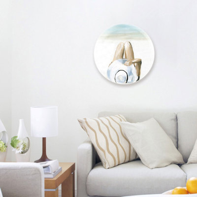 Private Island Circle Print