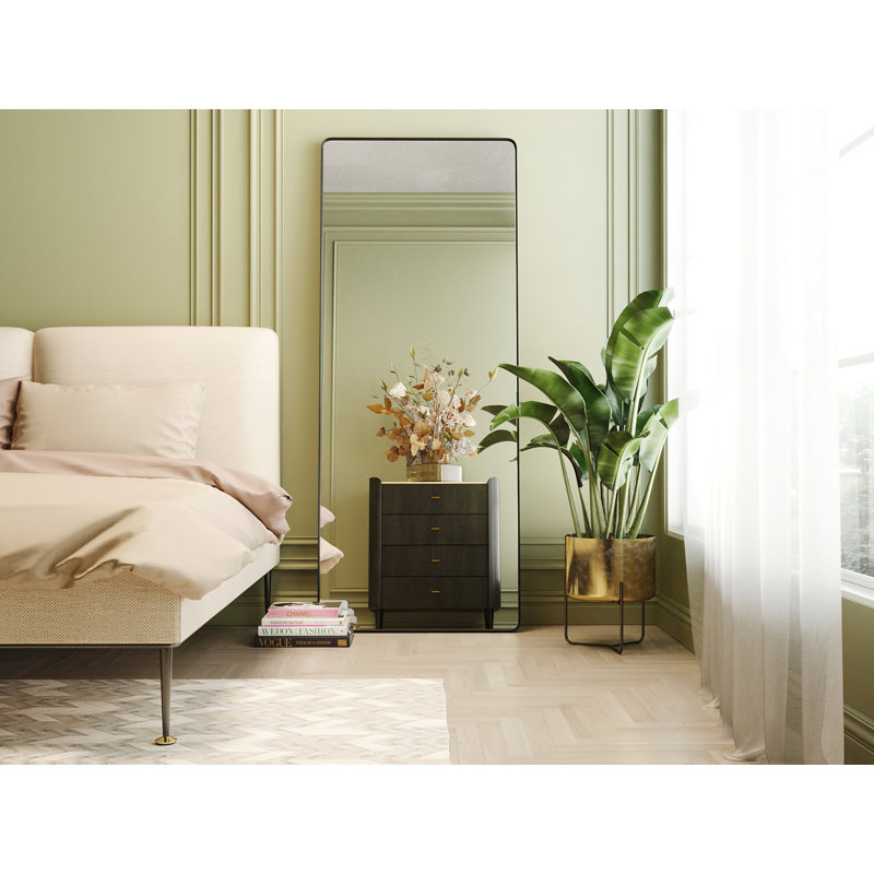 Mirror Ombra MO Soft Black, 200 cm H x 80 cm W