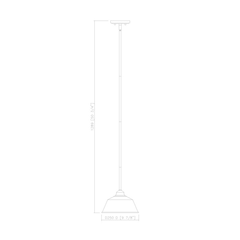 Winder 1 - Light Single Pendant, Satin Nickel, Light Blue