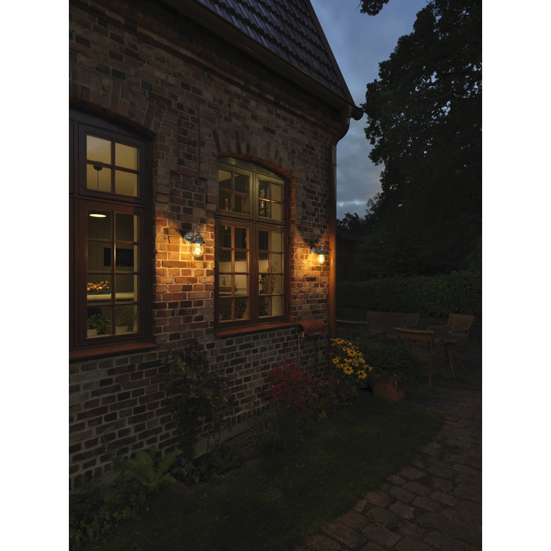 Cerignola Outdoor Wall Light, Silver