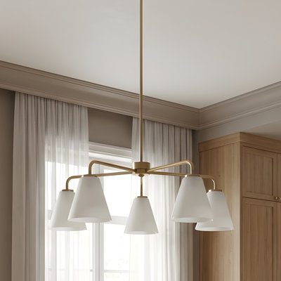 Lustre à cinq lumières Hayden