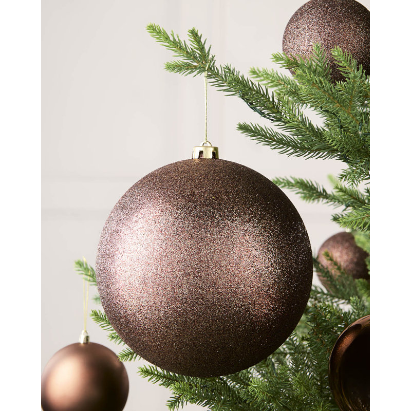Polystyrene Shatterproof Bauble, 21.8 cm H x 20 cm W x 20 cm D, Espresspo