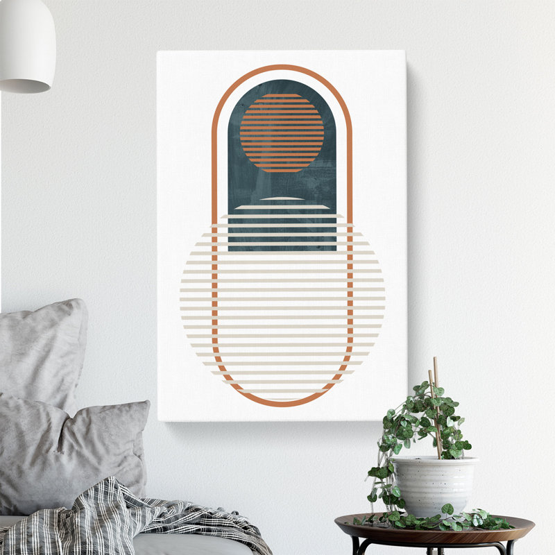 Composition 1 - Wrapped Canvas Print, 50cm H x 35cm W x 3cm D