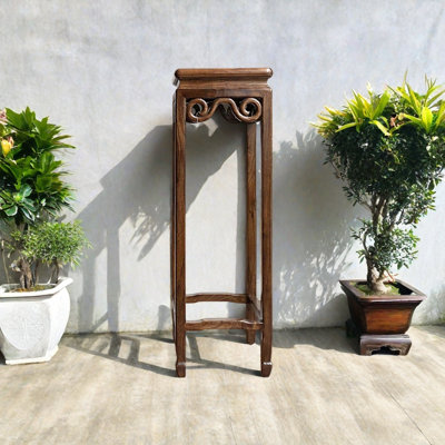 Support pour plante en bois massif - Extension Tenon