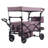Wagon Stroller for 2 Kids, Push Pull Quad Collapsible Stroller with Adjustable Handle-107702527