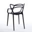 Chaise en plastique 4 pièces-1876470651