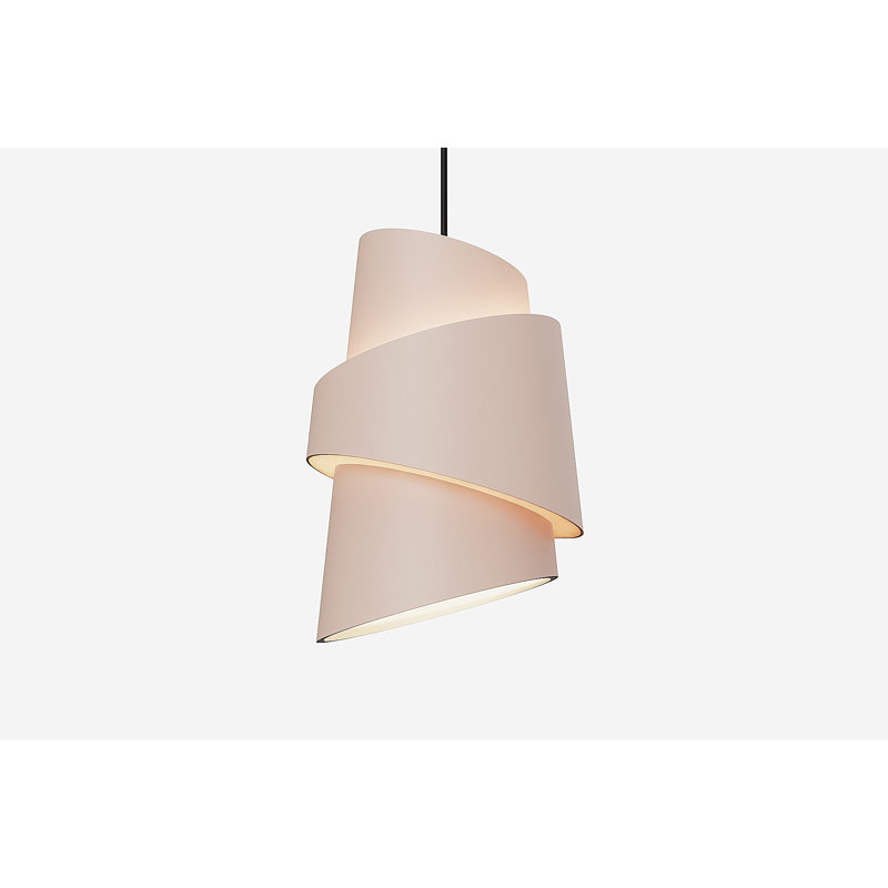 Croissant Pendant Light, Black, Blossom