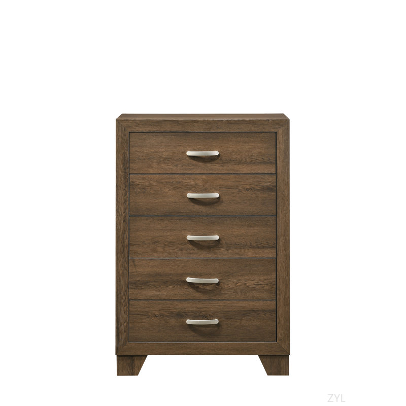 Commode à finition chêne Miquell, Chêne