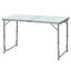 Table de camping pliante en aluminium