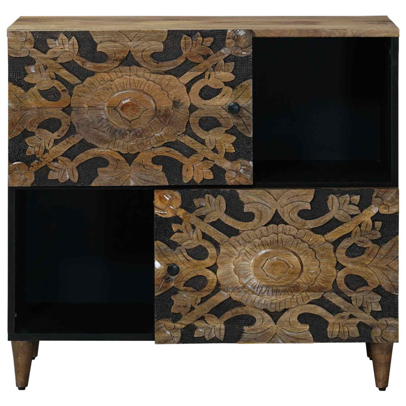 80cm Solid Wood Sideboard