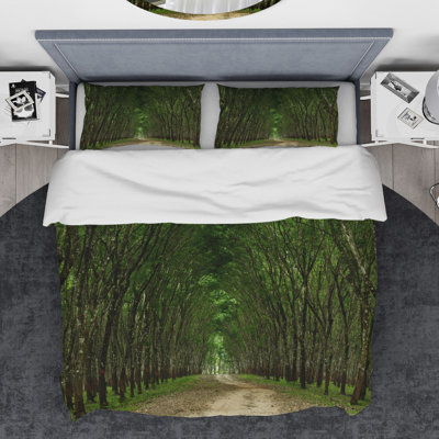 Ensemble de housse de couette designart chemin