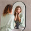 Oval Metal Wall Mirror-669632244