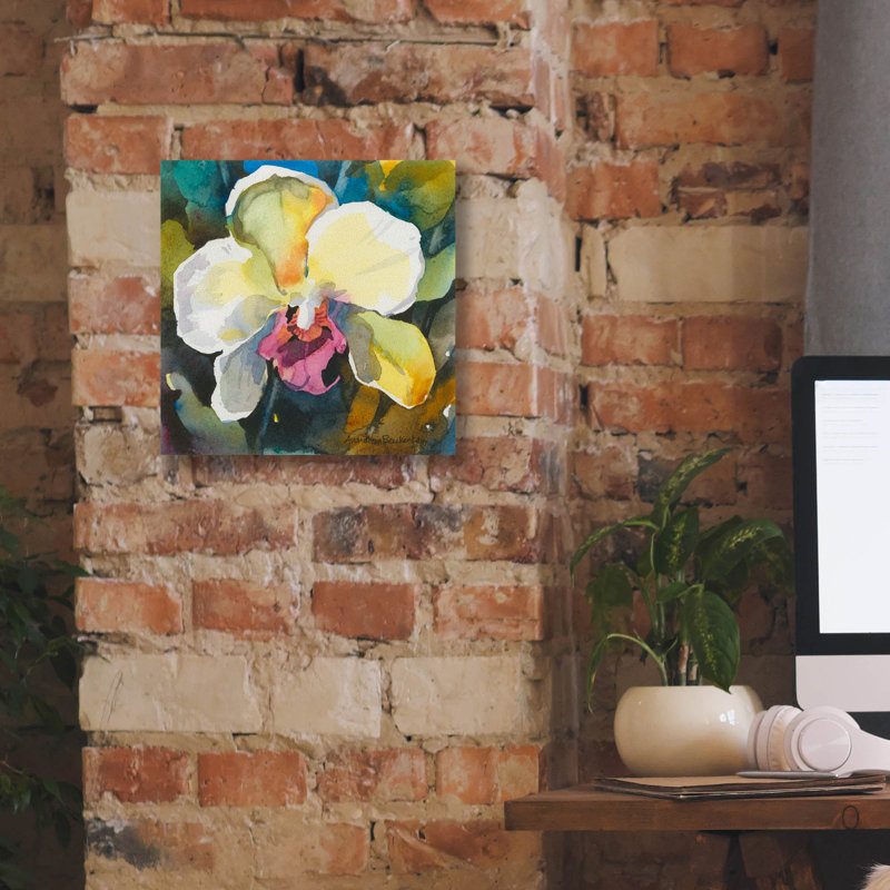 «Elegance» par Annelein Beukenkamp, art mural sur toile, H 12 po x l 12 po x P 0,75 po