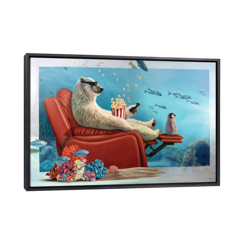 Wall Art Print - Framed Canvas, Distressed Black, 26" H x 40" W, Framed Print without Mat