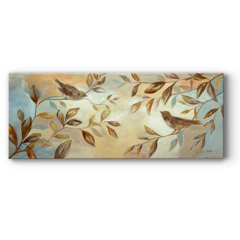 " Frosty Morning ", 12" H x 30" W x 1.5" D