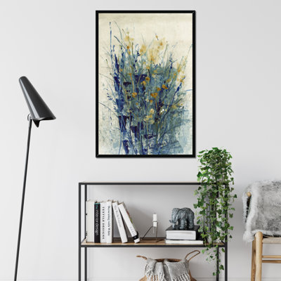Indigo Floral II by Timothy O' Toole - Painting