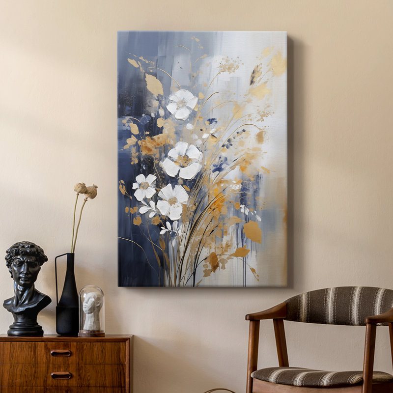 FLORAL Series CECLXIV - Gallery Cavas, H 48 po x l 32 po