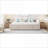 Full Size Upholstered L-Shaped Daybed with Twin Pop Up Trundle – Beige, No Box Spring, Ideal for Guest/Family Rooms-1666546894