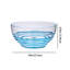 Bol de service transparent en acrylique pour salades, collations et fruits