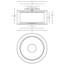 Saturnia 2 - Light Semi Flush Mount-65974125