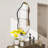 Ashane Asymmetrical Wall Mirror Metal Frame-1839243838-1867955947
