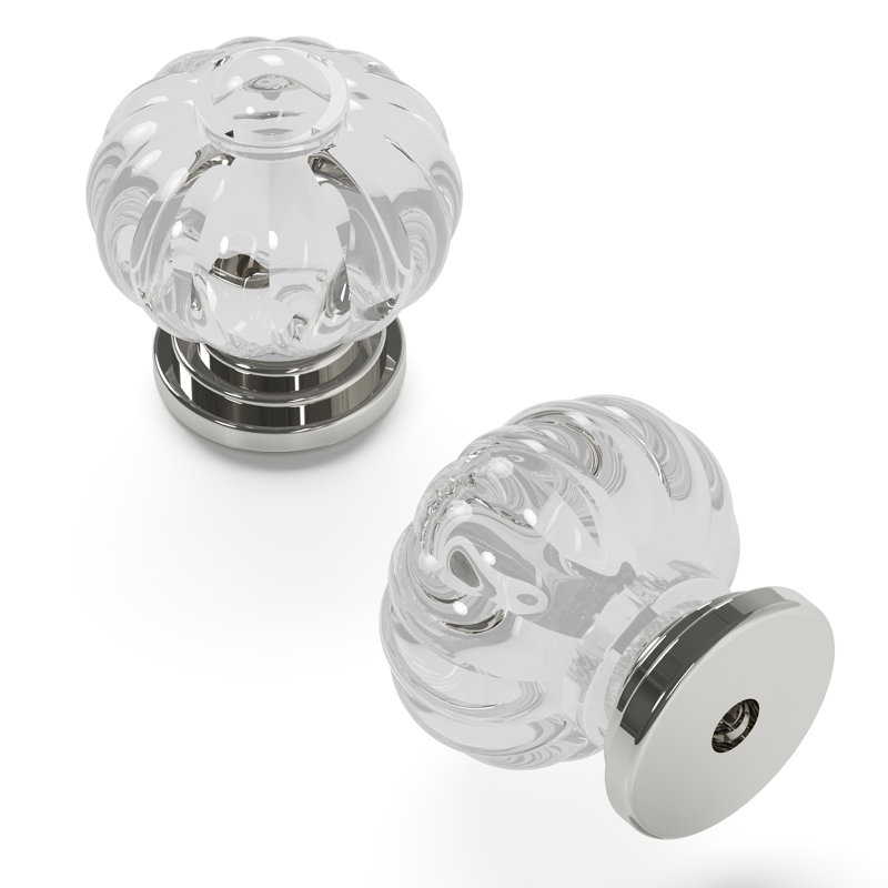 Crystal Palace 1 1/8" Diameter Round Knob