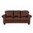 Stephie 90" Genuine Leather Rolled Arm Sofa-20120021