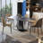 Luxurious Super Crystal Stone Dining Table Set-104470454