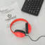 Heavy-Duty Adjustable Tangle-Free Kids' Headphones with Padded Ear Cups